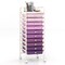10-Drawer Rolling Storage Cart with Clear Drawers Steel Frame and Locking Wheels for Home or Office Use